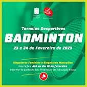 Torneio de Badminton ESMS 2022/2023