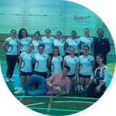 Voleibol  Juniores Feminino - Campes Distritais pelo segundo ano consecutivo